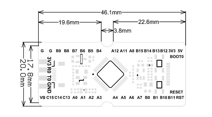 Sipeed Longan Nano - RISC-V GD32VF103CBT6 LCD vývojová deska
