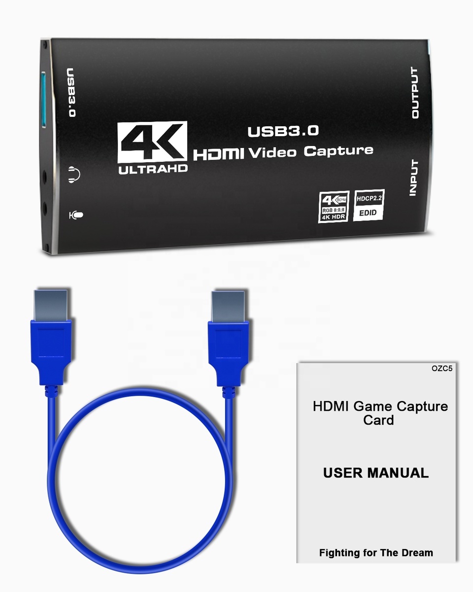 LH-4KO 4K@60fps výstup převodník z HDMI na USB, HDMI
