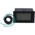 D85-2042A AC 200-450V/100A 2v1 LCD digitální ampérmetr/voltmetr panelový