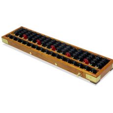 Luxusní dřevěné japonské počítadlo abacus - soroban 17 sloupce