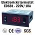 ED681 220V/10A 999C°- průmyslový regulátory teploty termostat pro vytápění a inkubátory