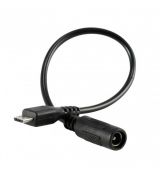UC-5521-MC micro USB na 5.5x2.1mm jack napájecí kabel