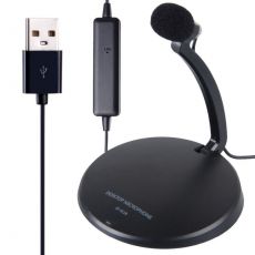 Ruční/stolní kondenzátorový USB mikrofon SF-911B