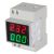 D52-2042 100A LED digitální ampérmetr/voltmetr DIN