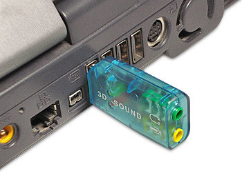 SM2-51 - externí 5.1 kanálová zvuková karta pro USB rozhraní