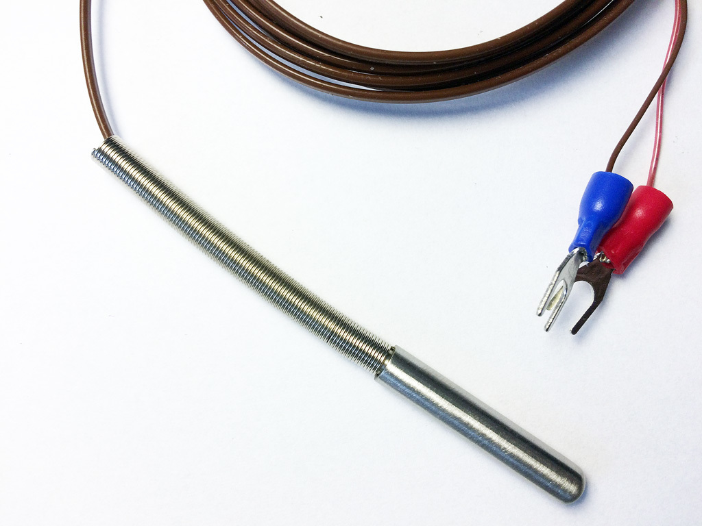 TC type E termočlánkové teplotní čidlo s teflonovým kabelem