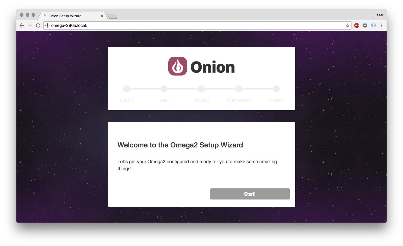 Onion Omega2 plus IoT vývojová deska