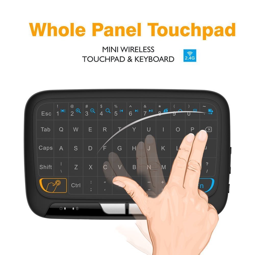 H18 mini touchpad klávesnice