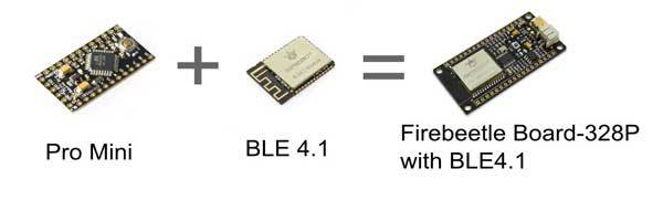 Deska FireBeetle -328P s BLE4.1