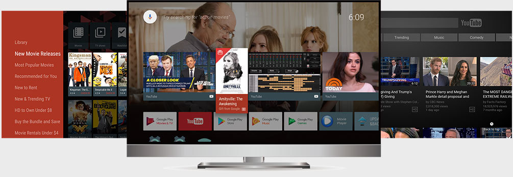 ATV-495Max 2/16GB Android TV OS Googlem certifikovaný TV box