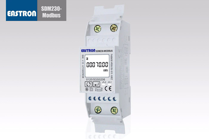 SDM230-Modbus jednofázový měřič energie na DIN lištu 