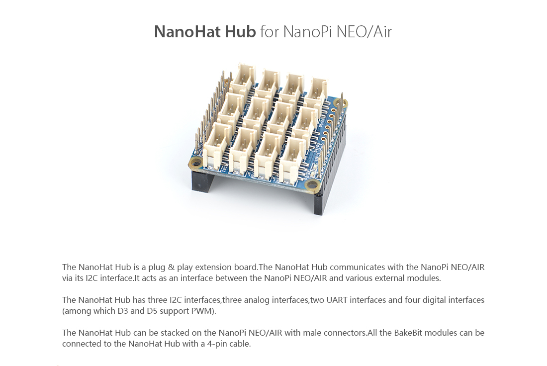 NanoPi NanoHat Hub
