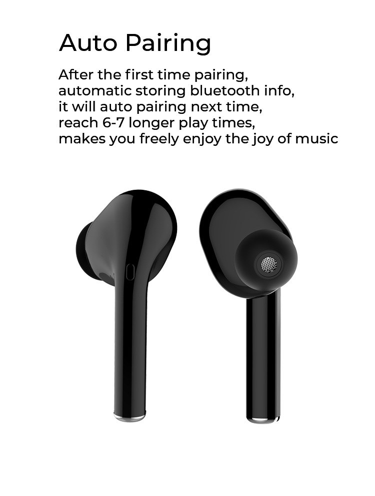 M6 bezdrátová sluchátka earbuds