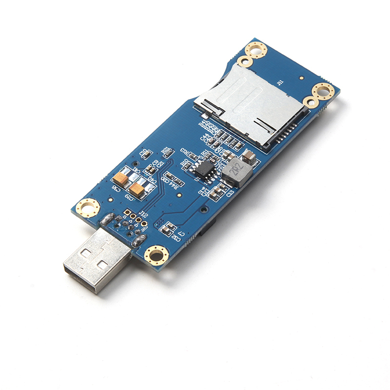 Adaptér datového přenosu, podporuje rozhraní 3x5 cm miniPCIe na USB 2.0.