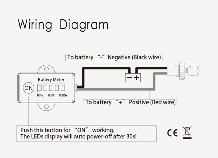 RL-BI005 digitální indikátor stavu baterie LiPo