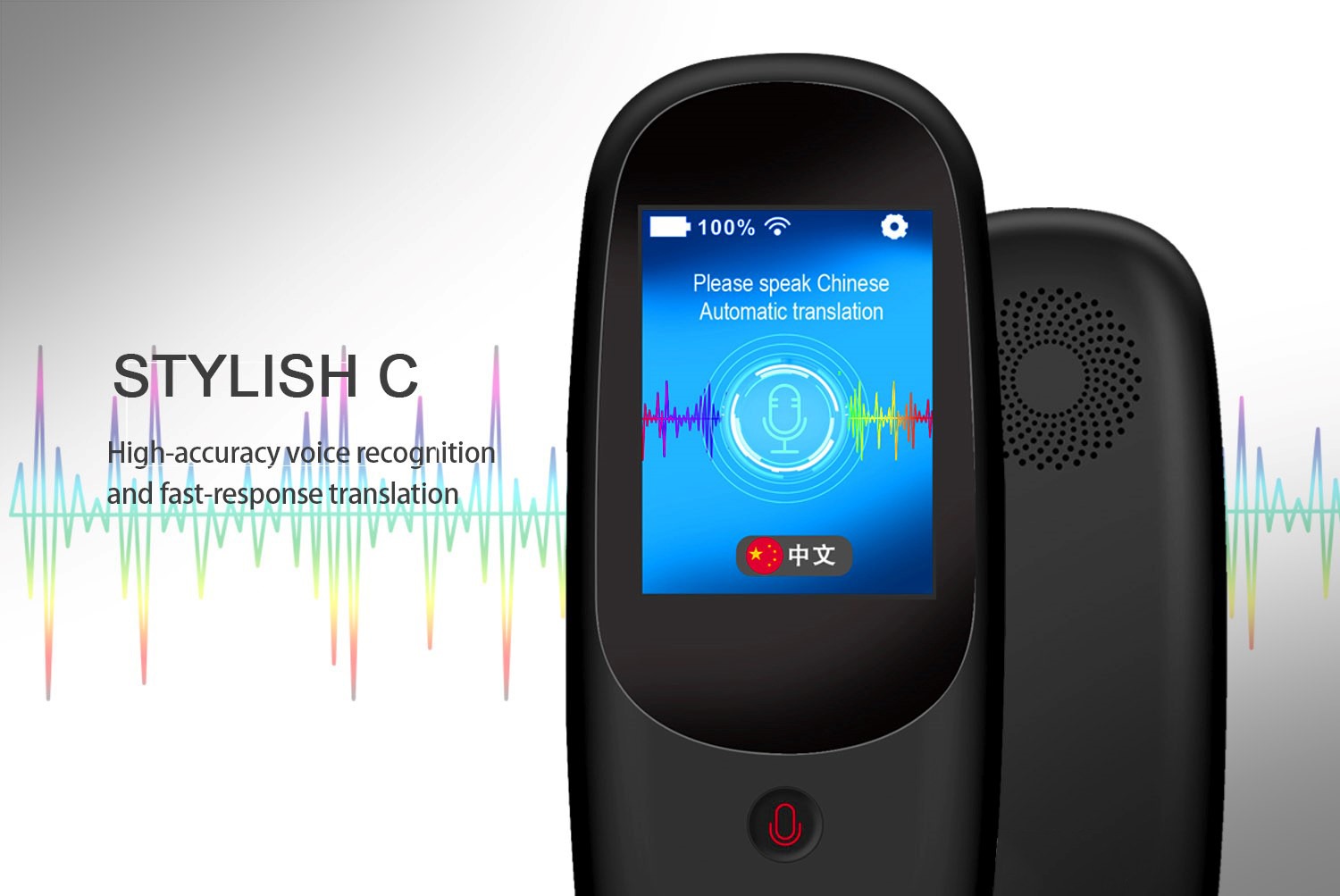 T6 Vícejazyčný přenosný inteligentní hlasový překladač s WiFi a 4G