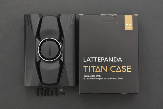 Titanové pouzdro pro LattePanda Alpha&Delta
