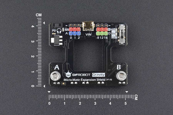 Micro:Mate - A Mini Expansion Board for micro:bit (Gravity Compatible)