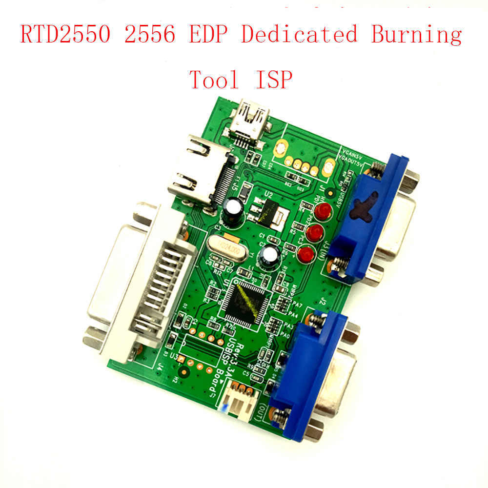 RTD2556 2550 EDP programovací deska pro čipy série RTD
