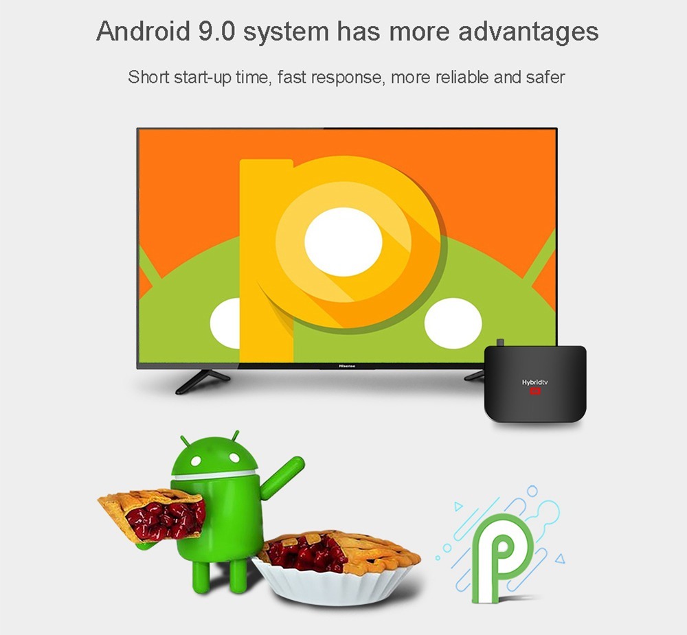 MECOOL M8S Plus DVB-T2 2/16GB Android 9.0 Pie