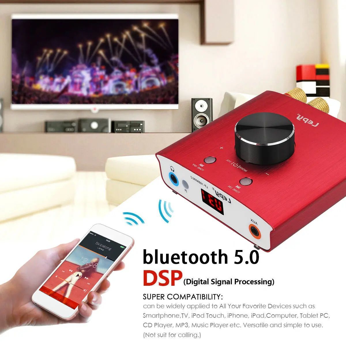 LP-168MINI2 mini Bluetooth stereo zesilovač