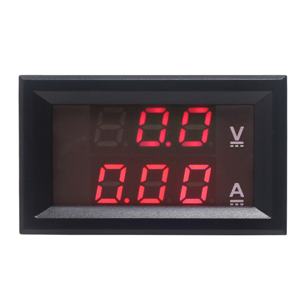 Ampérmetr / voltmetr panelový YB27VA DC 0-100V