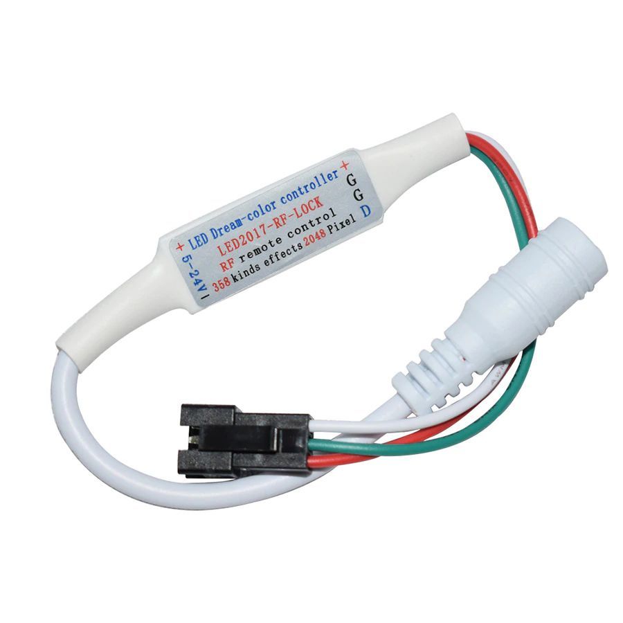 LED dream RF 5-24V mini ovladač pro led pásek RGB 14 tlačítek a přijímač