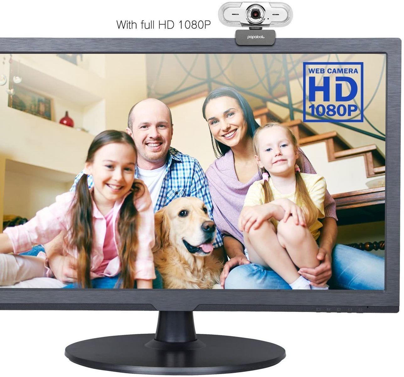 PA452 PRO USB 1080P HD live video webkamera s mikrofonem
