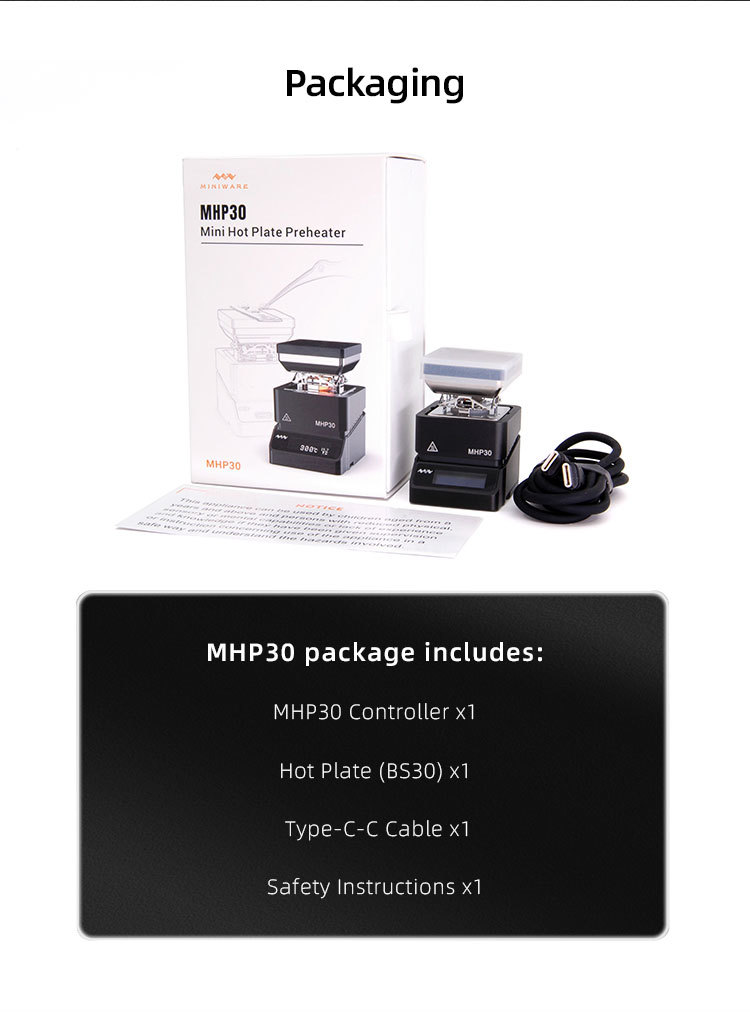 MHP30 Mini Hot Plate Preheater