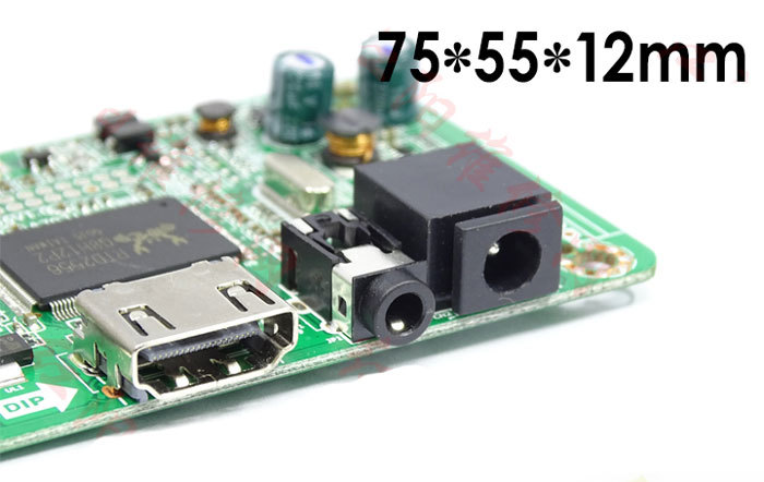 RT2556 univerzální eDP TFT displej ovládací deska s audio vstupem