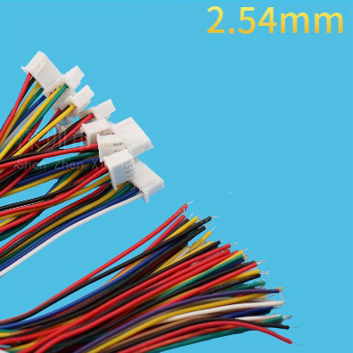 Propojovací kabel XH2.54 2P, 3P, 4P, 5P, 6P, 7P, 8P, 10P PINŮ, 30cm