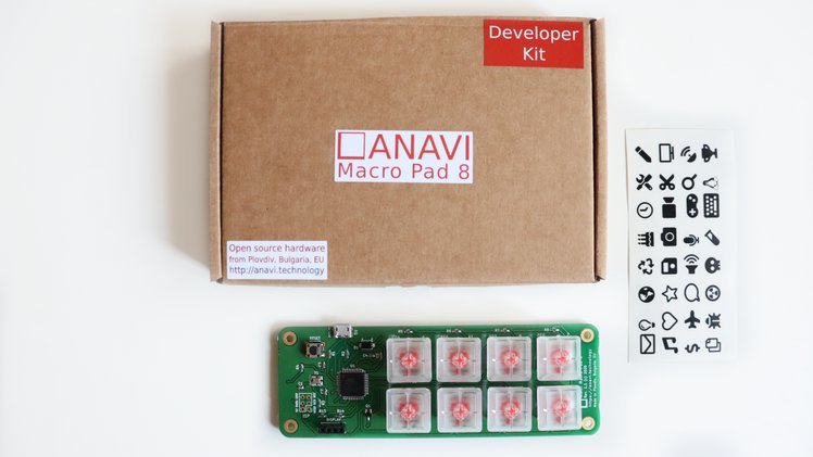 ANAVI Macro pad 8 Dev Kit
