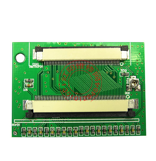 PCB800183 TTL FFC 60P do FFC 50pin deska adaptér