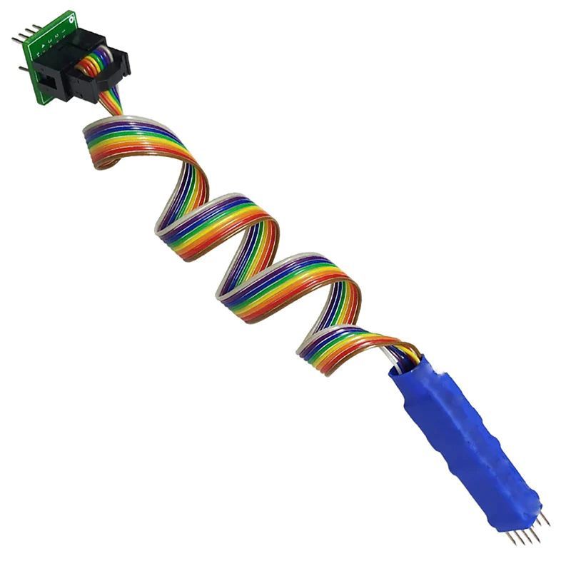 Pogo pin programming cable DFN8 QFN8 WSON8 