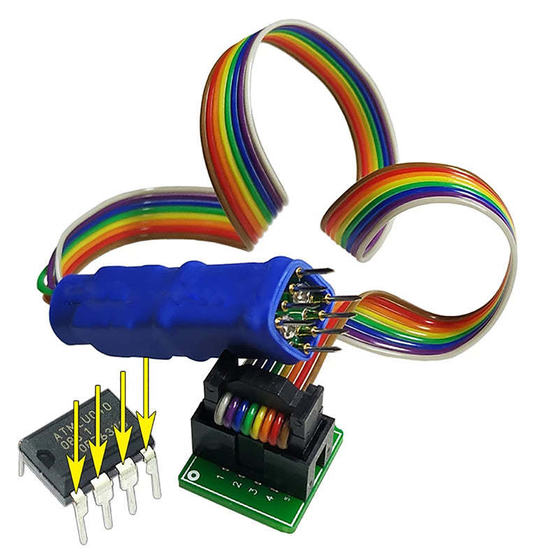 Pogo pin programming cable DIP8