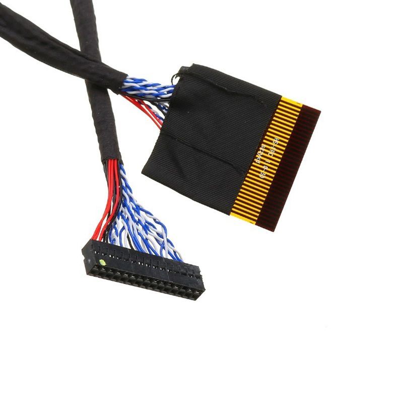 30pin 2CH 8-Bit FPC to DuPont LVDS display adapter cable