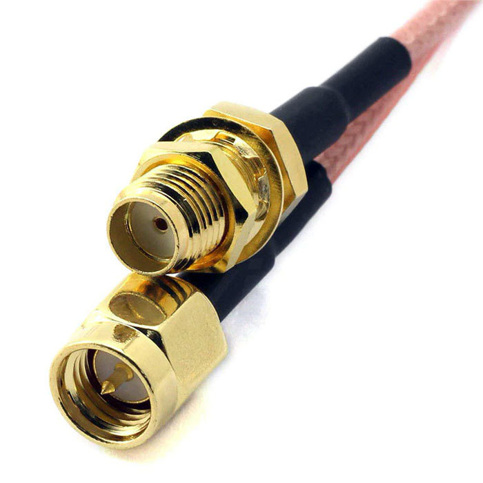 Vysoce kvalitní anténní kabel pigtail SMA Female - SMA Male
