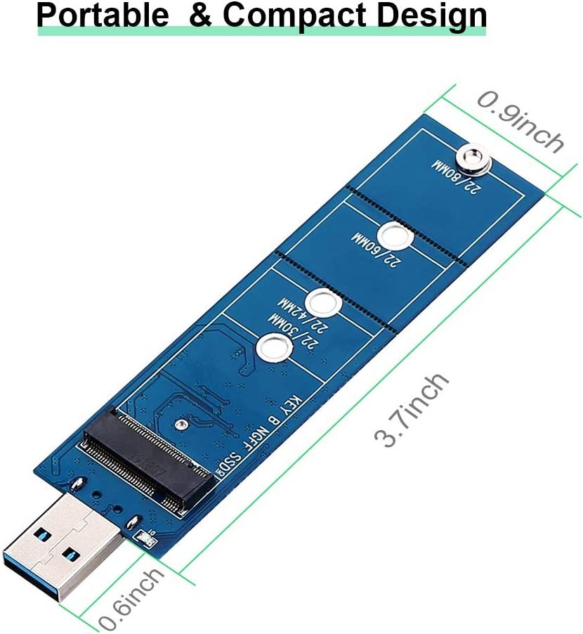 M.2 na USB 3.0 adaptér