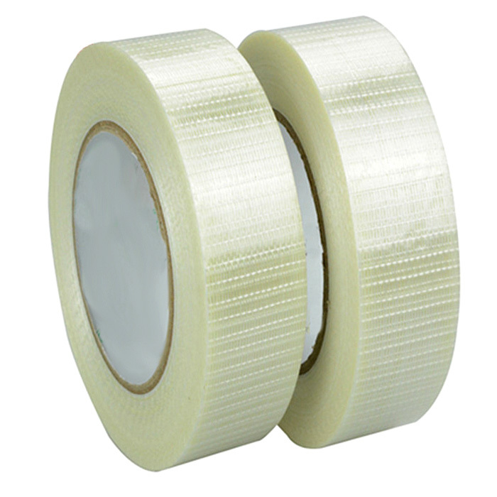 Vyztužená lepící páska filamentní s křížovými skelnými vlákny