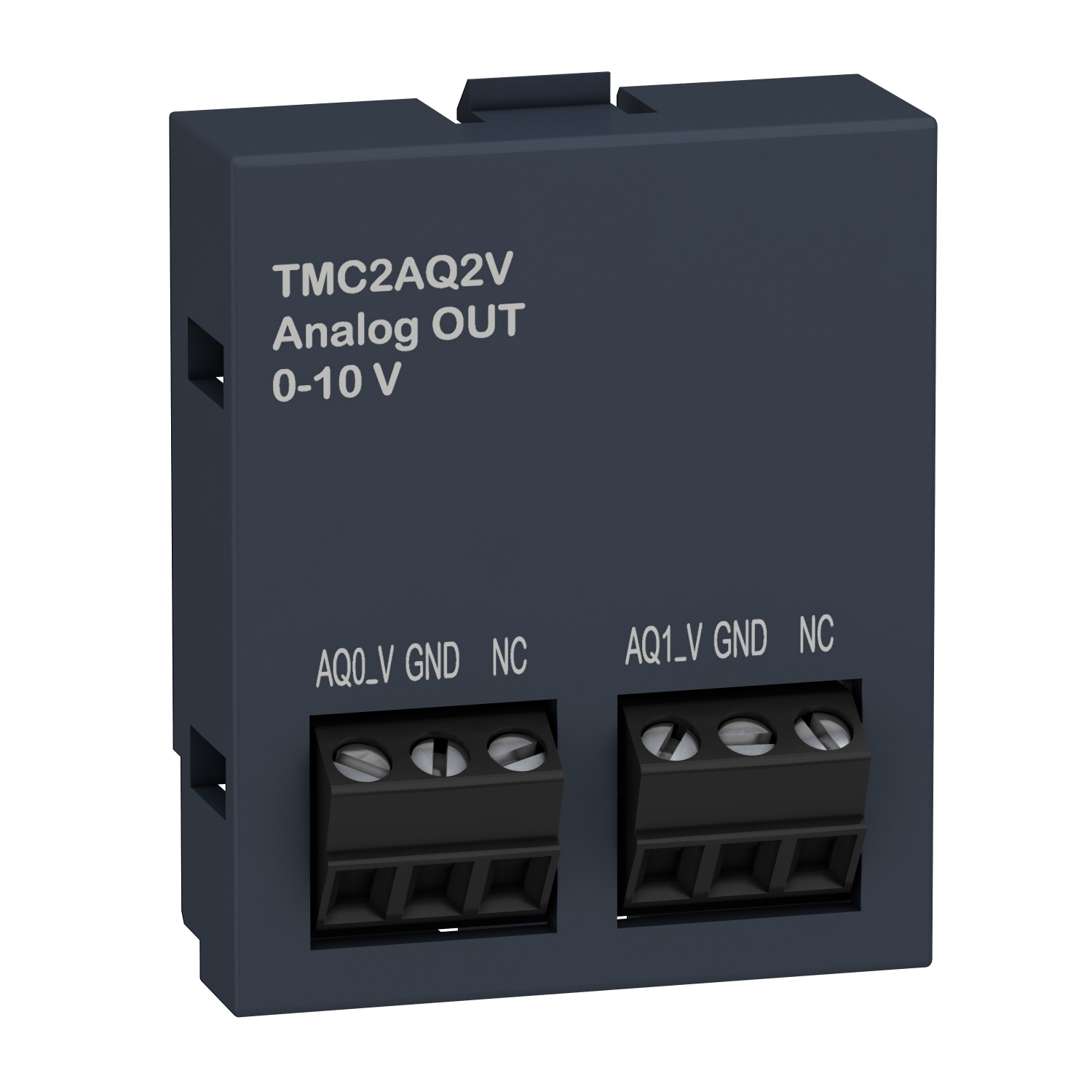 TMC2AQ2V Analogue output cartridge, Modicon M221