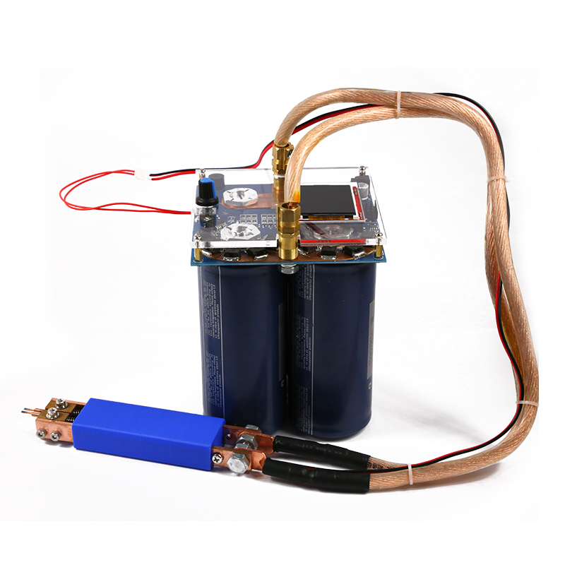 DW-03 superkondezátorová ručná bodová svářečka kontaktů baterií a aku packů, DIY
