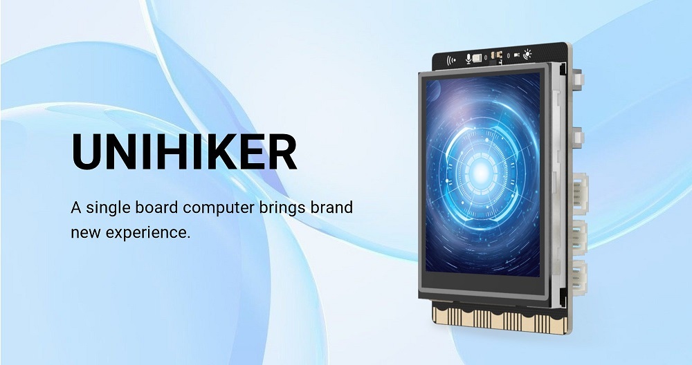 UNIHIKER – Jednodeskový počítač IoT Python s dotykovou obrazovkou