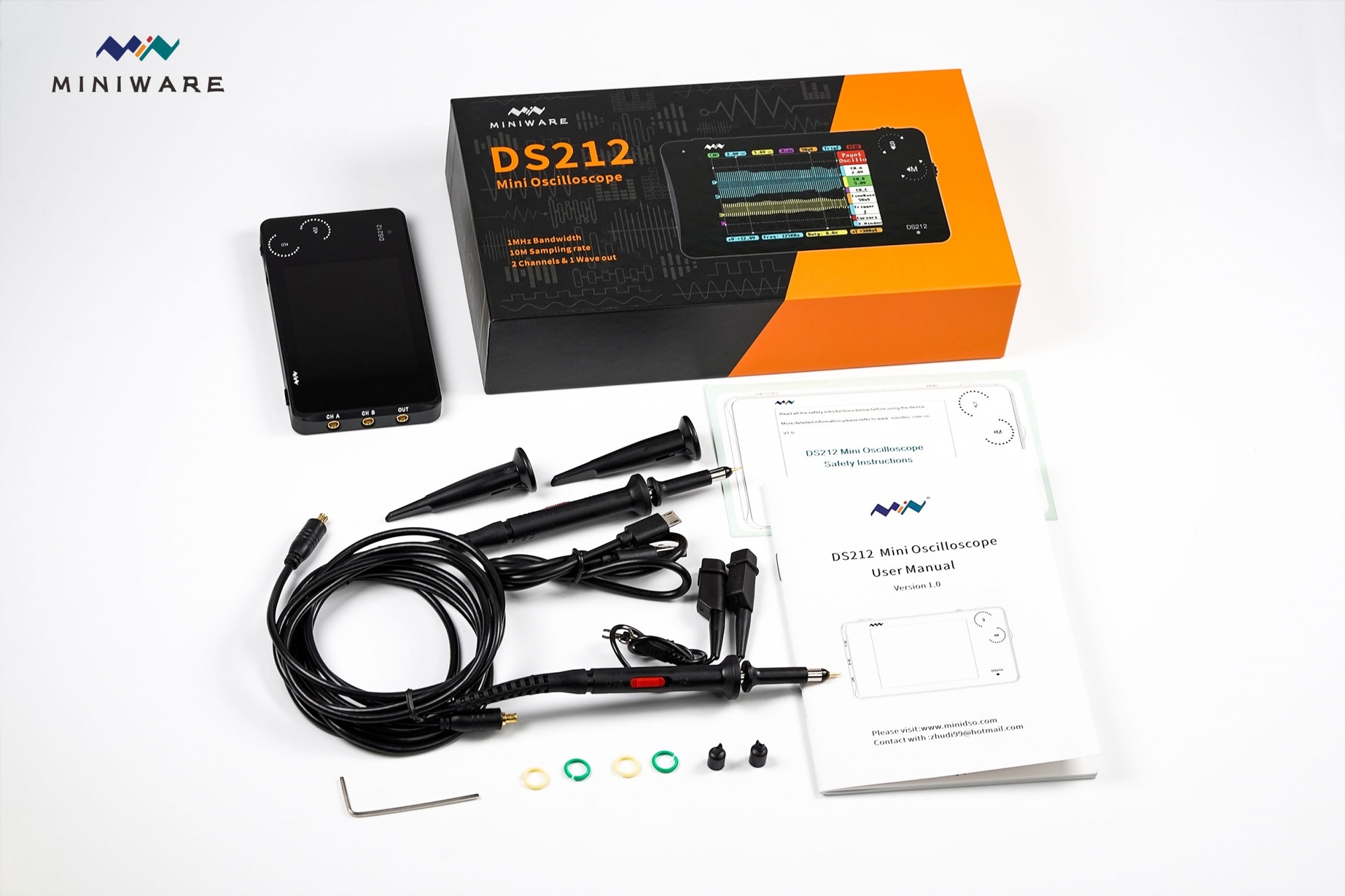 DS212 Mini osciloskop