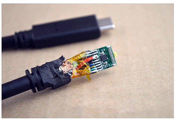 USB-C, USB 3.1 gen. 2, 5A, 100W, 10Gbit/s, 1.8m kabel