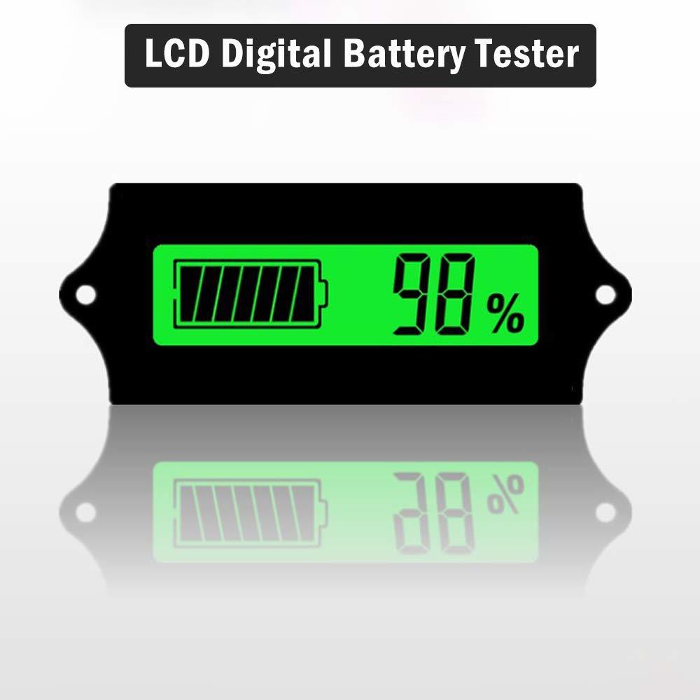 GY-6 v4.3 panelový LCD měřič tester kapacity Li-ion baterie 12V-48V autobaterie. 