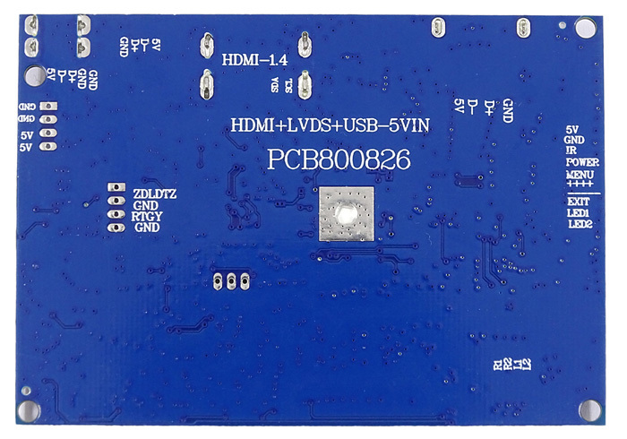 PCB800826 HDMI ovládací deska pro displeje LVDS