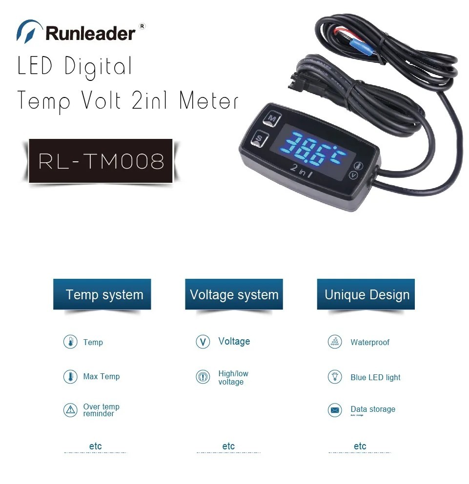 RL-TM008 digitální termometr 