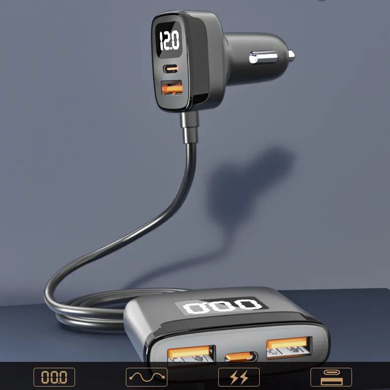 EC17 nabíječka do auta, USB-C 