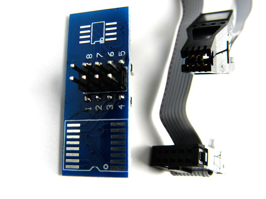 Testovací násuvná sonda/svorka pro integrované obvody typ SOIC8 SOP8