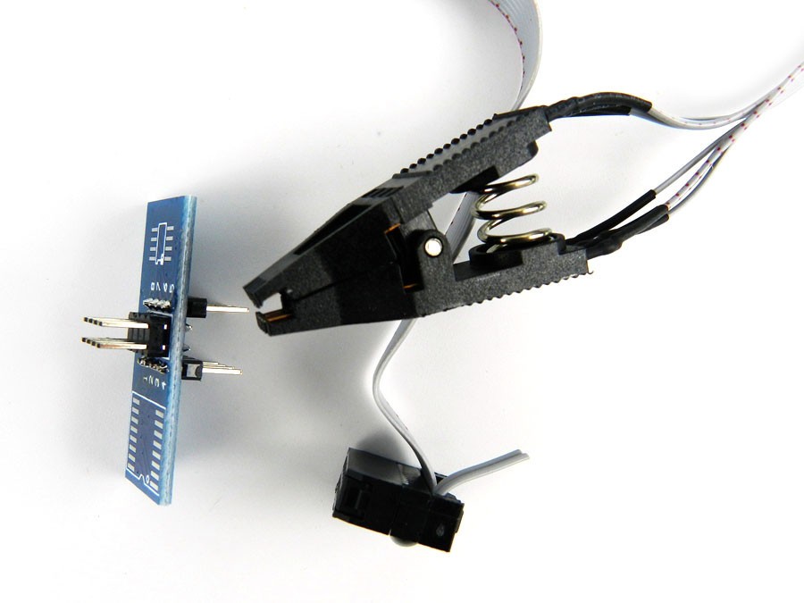 Testovací násuvná sonda/svorka pro integrované obvody typ SOIC8 SOP8